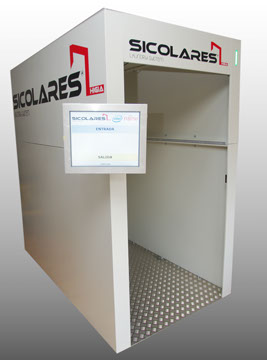 Túnel Lectura Masiva RFID Hospital Cruces Bilbao tunel.jpg